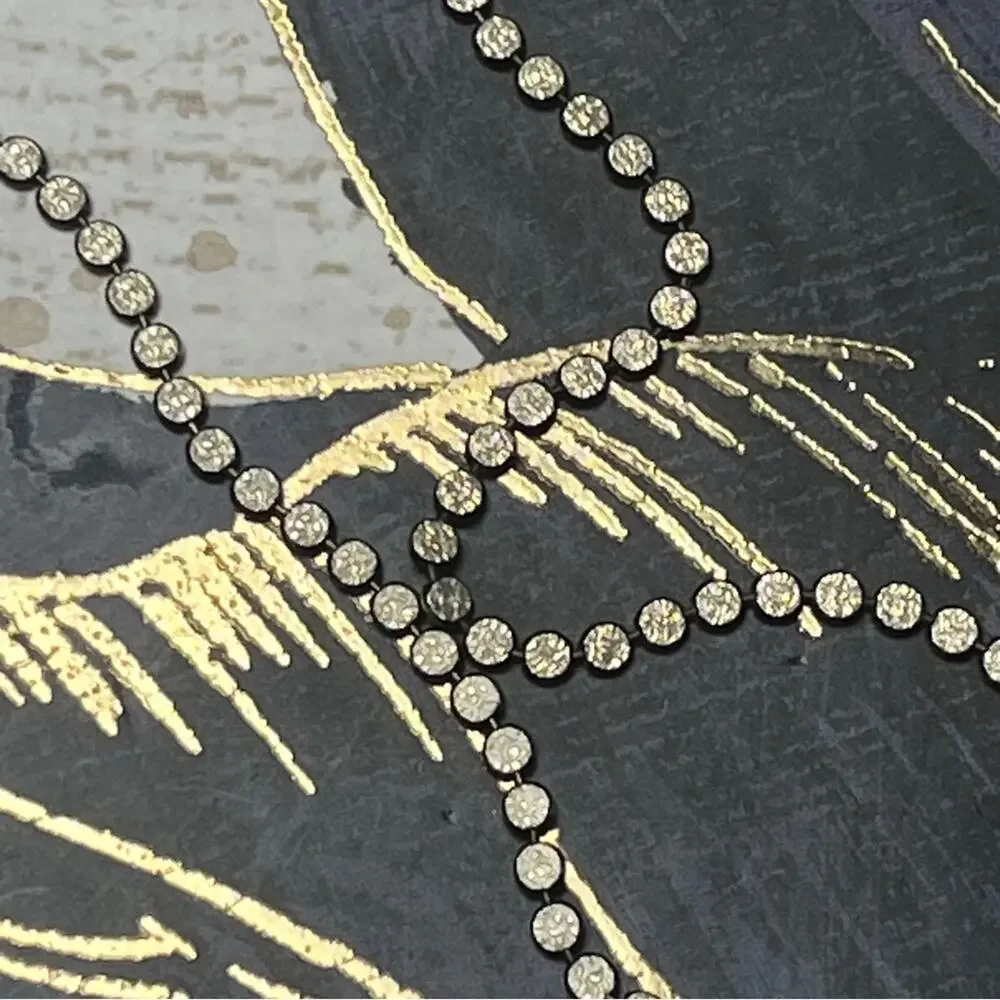 Vintage Delicate Sterling Silver Circle Chain marked JCM 925 Italy D3 - Picture 7 of 11